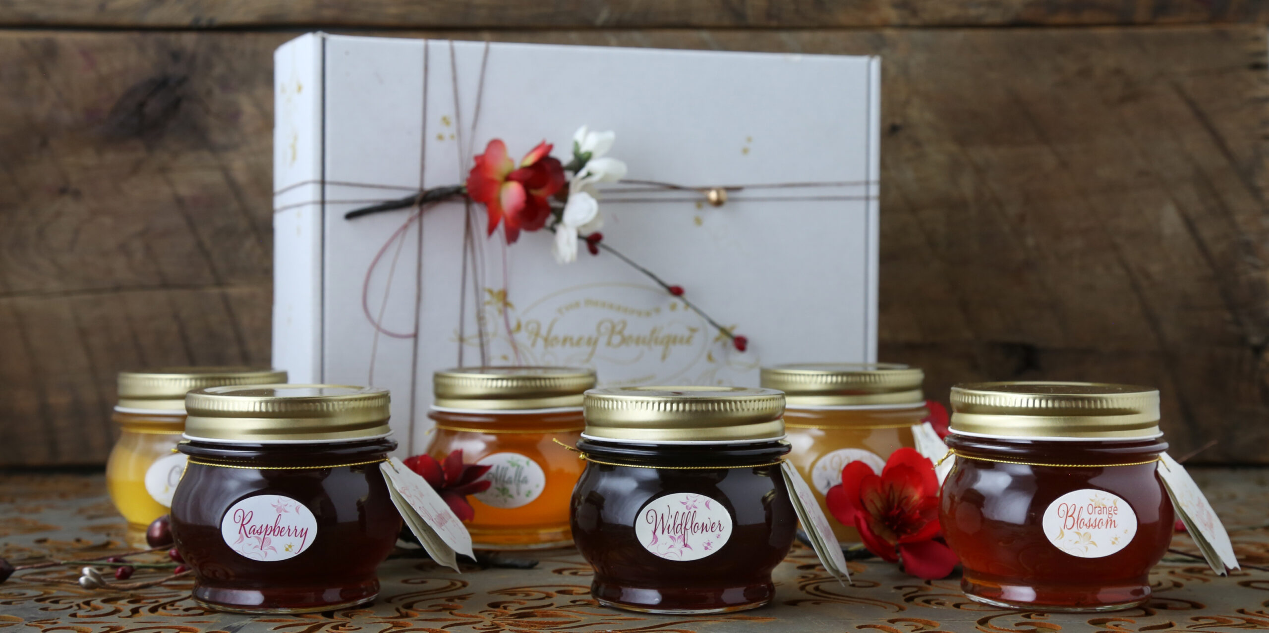 4 Pack Creamed Honey Gift Box 47