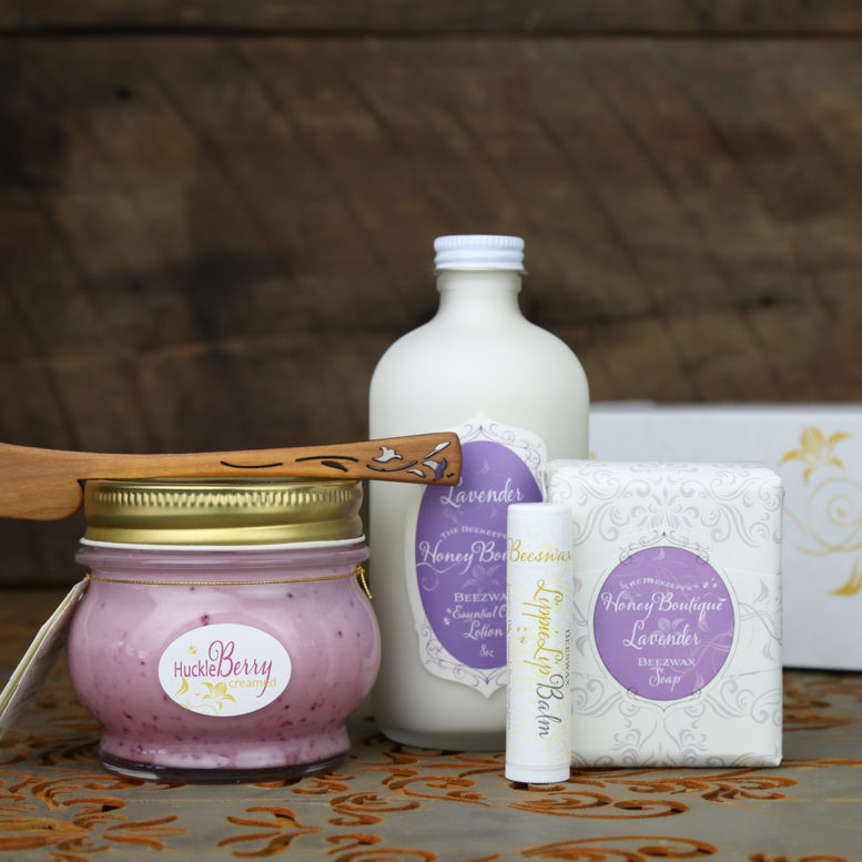 Lavender Gift Box The Beekeeper's Honey Boutique